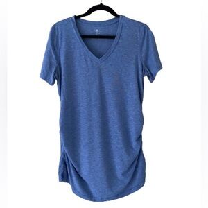 MATERNITY - Gap Fit Blue Maternity V-neck Tee-shirt Size M